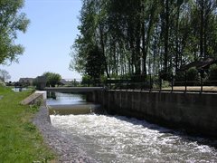 stuw op de Kromme Rijn in werkhoven