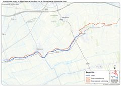 Kaarte inventarisatie oevers en dijk noordzijde Gekanaliseerde Hollandsche IJssel