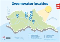 Infographic zwemwaterlocaties