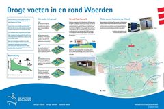 Infobord droge voeten Woerden Oud Kamerik