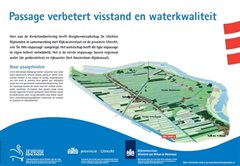 Informatiebord vispassage gemaal Kerkeland