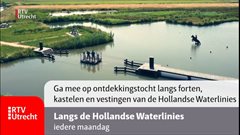 Screenshot promo serie Langs de Hollandse Waterlinies pontje Blokhoven