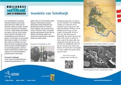 Bord Inundatie van Schalkwijk