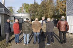 Excursie op rwzi Nieuwegein