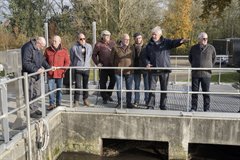 Excursie op rwzi Nieuwegein