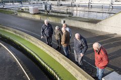 Excursie op rwzi Nieuwegein