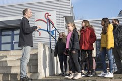 Excursie op rwzi Nieuwegein