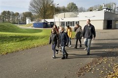 Excursie op rwzi Nieuwegein