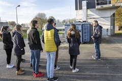 Excursie op rwzi Nieuwegein