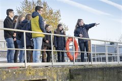 Excursie op rwzi Nieuwegein