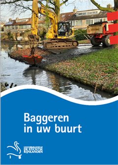 Foto voorkant folder Baggeren in uw buurt