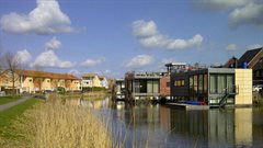 Waterwoningen in Leidsche Rijn