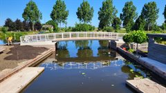 De nieuwe fietsbrug is klaar voor gebruik