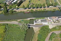 Foto nieuwe bruggen Enkele Wiericke drone opname september 2022 KLEIN