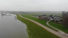 Hoogwater Lekdijk wijk - amerongen