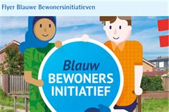 Voorkant Flyer Blauwe bewonersinitiatieven