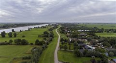 Landschap langs traject Salmsteke-Schoonhoven