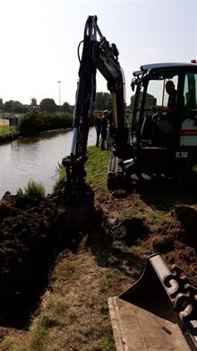 Werkzaamheden aan de Montfoortsekade oost