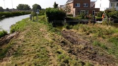 locatie lekkage Montfoortsekade Linschoten