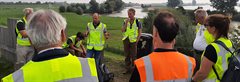 Uitleg op de dijk tijdens de Dijk3daagse