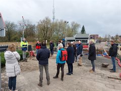 Bert de Groot heet de bestuurders welkom
