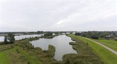 Landschap langs dijkversterkingstraject Salmsteke-Schoonhoven