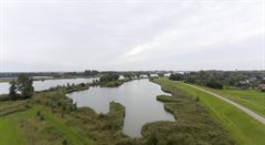 Landschap langs dijkversterkingstraject Salmsteke-Schoonhoven