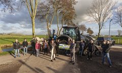 Werkbezoek Nieuwkoop minister Christianne van der Wal