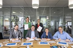 Ondertekening Samenwerkingsovereenkomst realisatie Salmsteke Ontkiemt! van 13 mei 2022