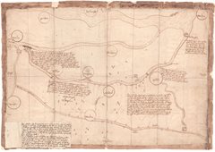 Kaart Van der Ysele 1498