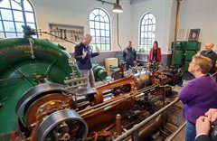 De machines van stoomgemaal Kamerik-Teylingens