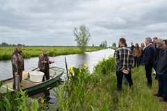 Werkbezoek rivierkreeften