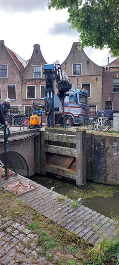 De Romeijnsdeuren toen ze nog op hun plek hingen