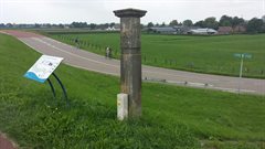 Dijkpaal De Heul in Schalkwijk
