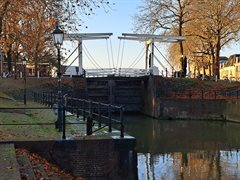 Oude Sluis bij Vreeswijk gesloten deuren