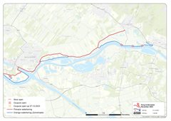 Coupures tussen Wijk bij Duurstede en Elst