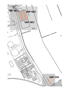 Locatie waar de MIP-proef wordt gehouden