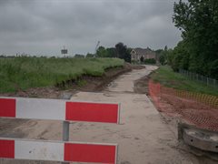 Afsluiting van de dijk