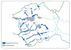 Locaties collectieve hoogwatervoorzieningen in het veenweidegebied