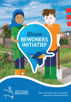 Blauwe Bewonersinitiatief, meer informatie over de regeling: hdsr.nl/blauwinitiatief