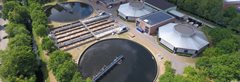 Luchtfoto RWZI Zeist