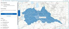 Schermafdruk afvoergebied gemaal Galecop