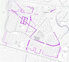 Kaartje exotenbestrijding Vleuterweide 2026
