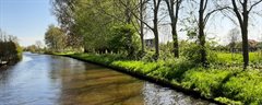 Oever Gekanaliseerde Hollandsche IJssel bij Willeskop