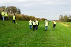 Inspectie kering Enkele Wiericke met Rijnland
