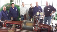 De stoommachinisten van het gemaal