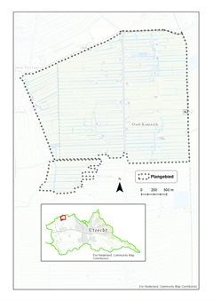 Plangebied Peilbesluit Kamerik-Oost