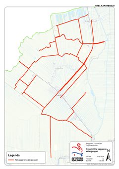 Kaart baggeren Zegveld en Zegvelderbroek