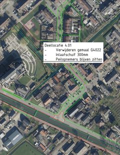 Aanpassen watersysteem Wijk_kaart deelgebied 4