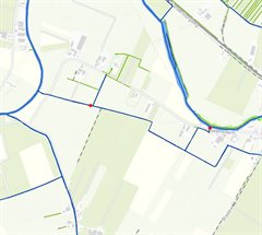 Kaart_Watersysteem Rijnsloot verbeteren